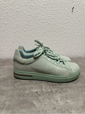 Birkenstock Bend Low Sneakers Matcha Green Size 7 Women Narrow Fit New No Box